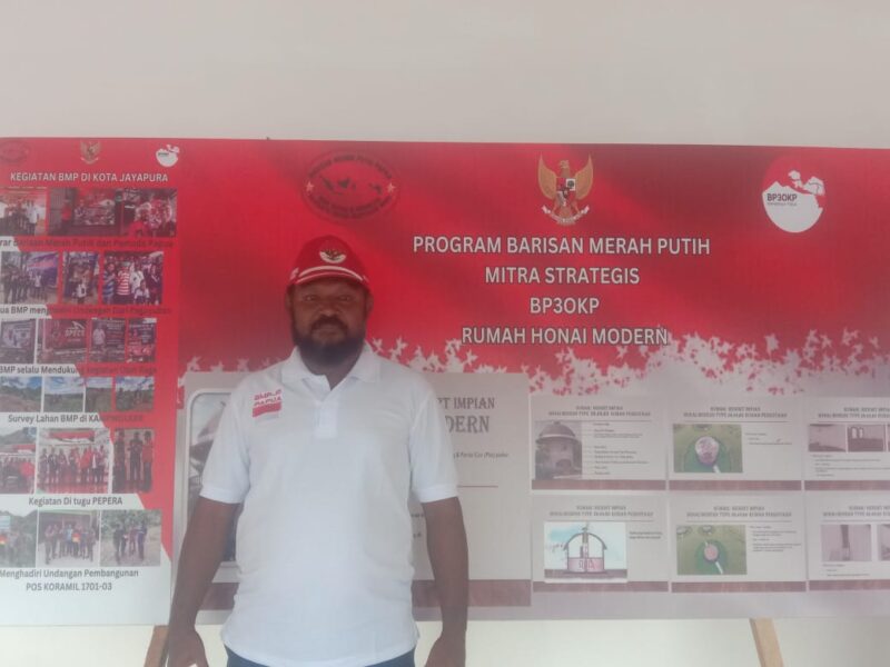 Ketua Barisan Merah Putih Republik Indonesia, Max Ohee (Foto : Istimewa)