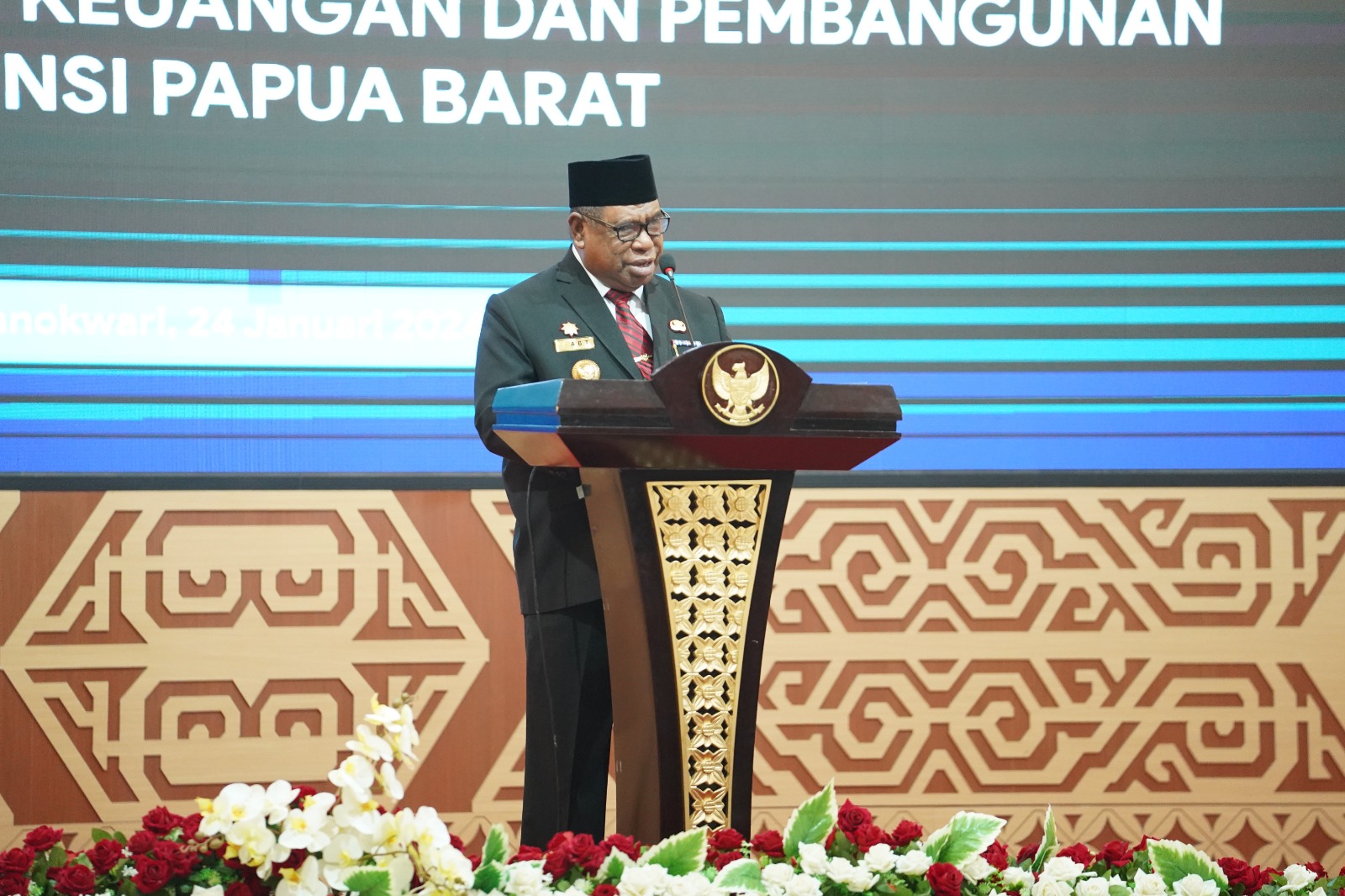 Pj Gubernur Papua Barat,Drs.H.Ali Baham Temongmere.