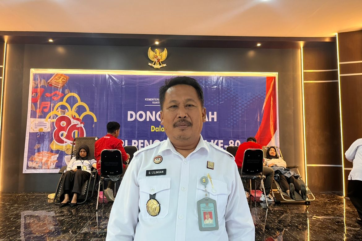 Kepala Bagian Pelayanan Administrasi Hukum Umum Kanwil Kemenkum Papua Barat, Soleman Lilingan